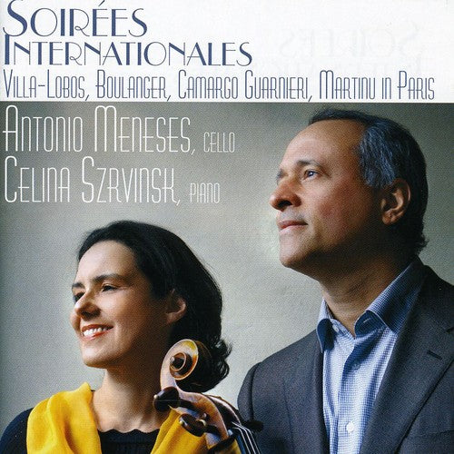 the album cover for Celina Szrvinsk - Soirees Internationales