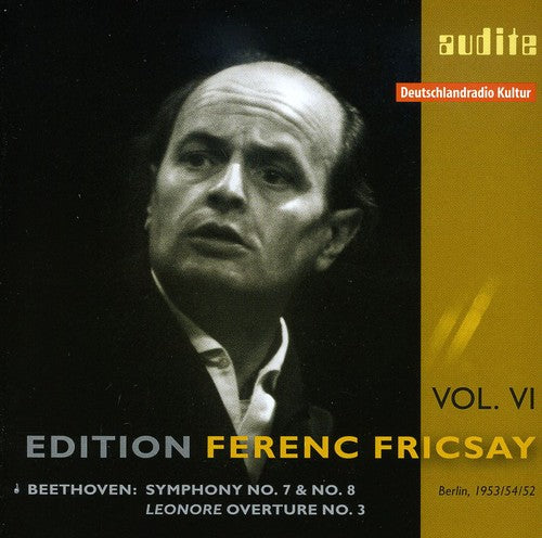 the album cover for L.V. Beethoven - Symphonies Nos. 7 & 8