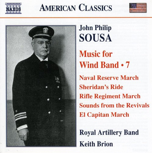 the album cover for Royal Artillery Band - Music for Wind Band 7