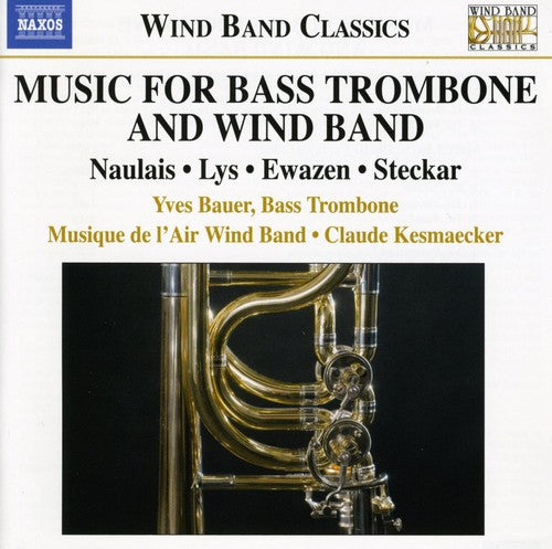 the album cover for Yves Bauer - Music for Bass Trombone & Wind Band