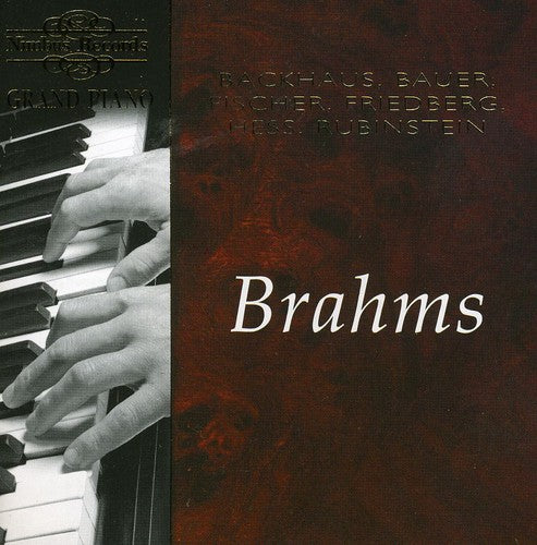 the album cover for Brahms / Backhaus / Bauer / Fischer / Fried - Brahms