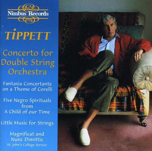the album cover for William Boughton - Concerto for Double String Orchestra