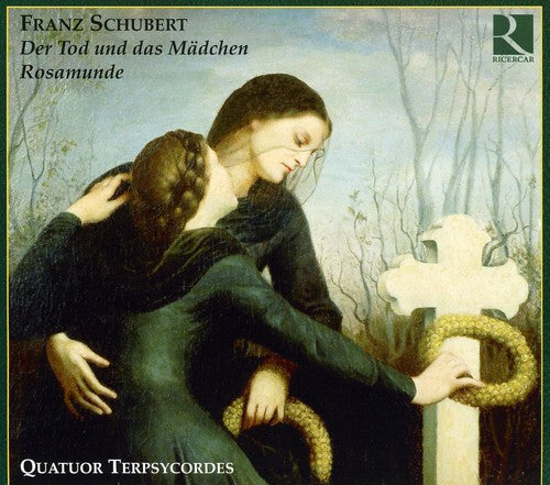 the album cover for Terpsycordes Quartet - Death & The Maiden & Rosamunde Quartets [Digipak]