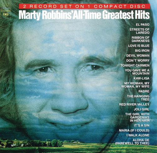 the album cover for Marty Robbins - All Time Greatest