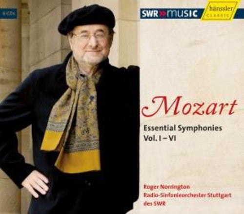 the album cover for W.A. Mozart - Essential Symphonies 1-6