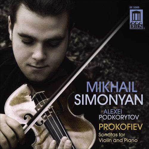 the album cover for Mikhail Simonyan - Sonatas for Violin & Piano