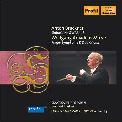 the album cover for Roberto Scandiuzzi, Bass - Symphony No. 8 / Prager Symphony D Dur KV 504