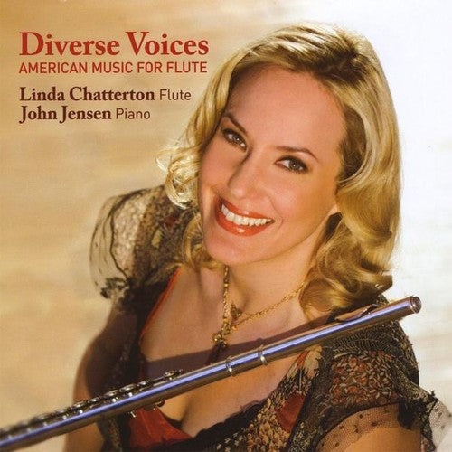 the album cover for Linda Chatterton - Diverse Voices-American Music for Flute