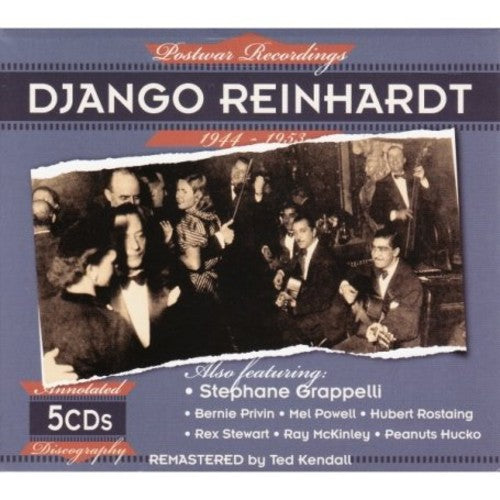the album cover for Django Reinhardt - Postwar Recordings 1944-1953 [Remastered] (Box)