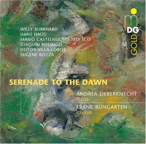 the album cover for Lieberknecht / Bungarten - Serenade to the Dawn