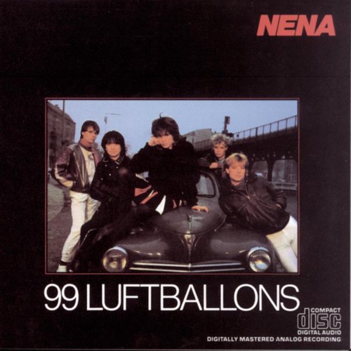 the album cover for Nena - 99 Luftballoons [Import]