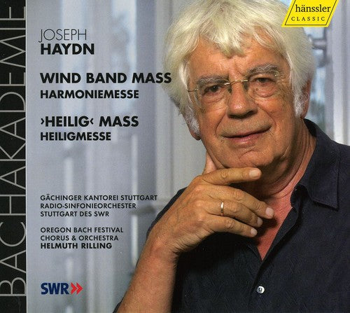 the album cover for Helmuth Rilling - Harmony Mass & Holy Mass