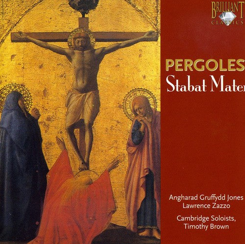 the album cover for G.B. PERGOLESI - Stabat Mater