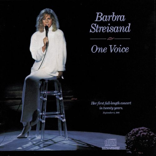the album cover for Barbra Streisand - One Voice