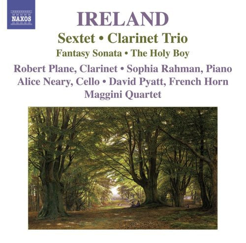 the album cover for G. FINZI - Sextet Clarinet Trio