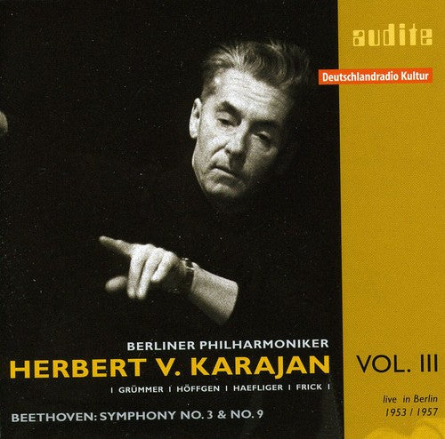 the album cover for L.V. Beethoven - Herbert Von Karajan 2
