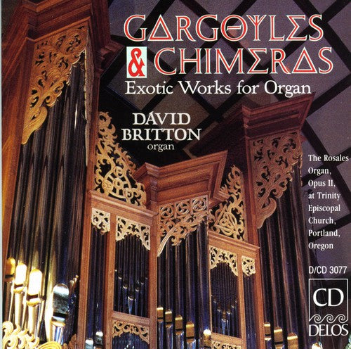 the album cover for David Britton - Britton, David : Gargoyles & Chimeras: Exotic