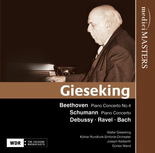 the album cover for Beethoven/Schumann/Debussy - Beethoven/Schumann/Debussy : Pno Con 1/4