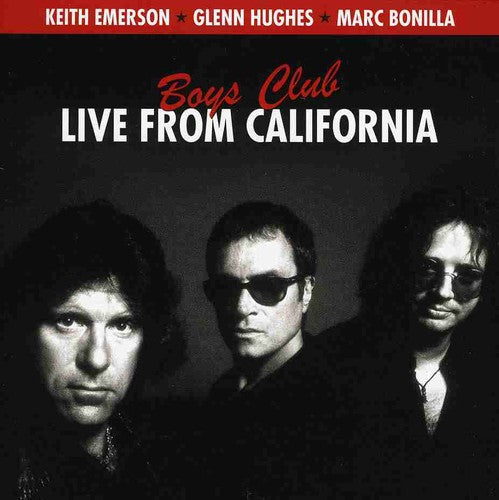 the album cover for Keith Emerson - Boys Club-Live From L.A. [Import]