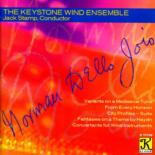 the album cover for Keystone Wind Ensemble - Variants on a Mediaeval Tune / from Every Horizon