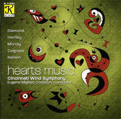 the album cover for Cincinnati Wind Symphony - Hearts Music