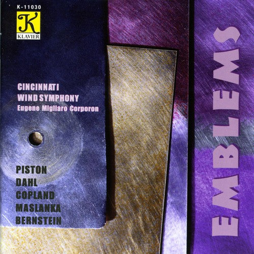 the album cover for Cincinnati Wind Symphony - Emblems