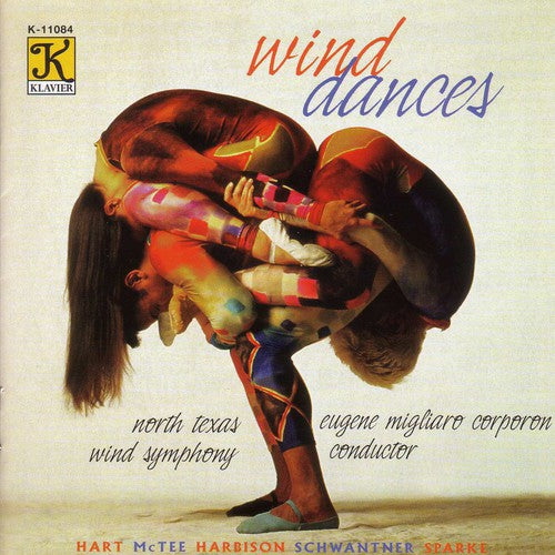 the album cover for North Texas Wind Symphony - Wind Dances