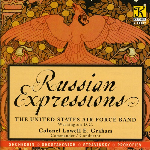 the album cover for United States Air Force Band - Russian Expressions
