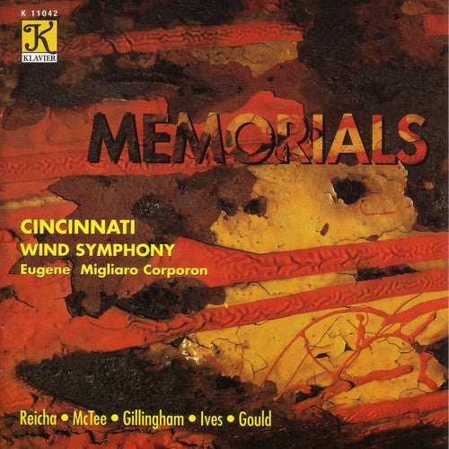 the album cover for Cincinnati Wind Symphony - Memorials