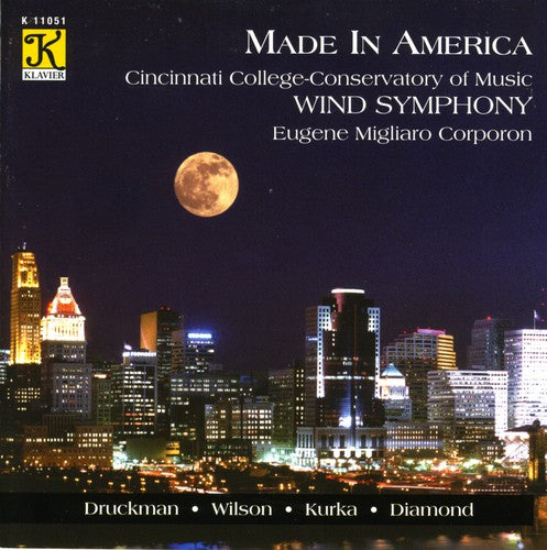 the album cover for Cincinnati Wind Symphony - Made in America