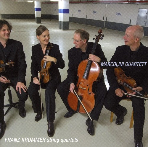 the album cover for Marcolini Quartett - String Quartets