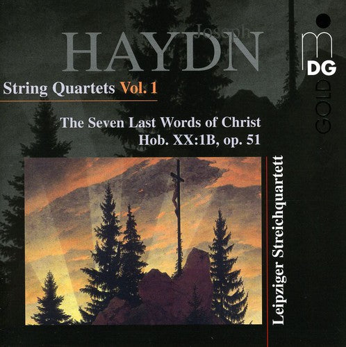 the album cover for J. HAYDN - String Quartet 1: Seven Last Words of Christ