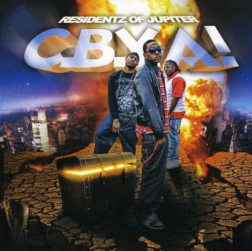 the album cover for C.B.Y.A! - Residents of Jupiter