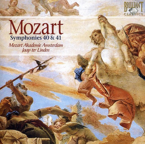 the album cover for W.A. Mozart - Symphonies 40 & 41
