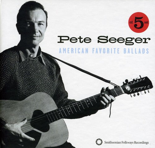 the album cover for Pete Seeger - American Favorite Ballads, Vol. 5