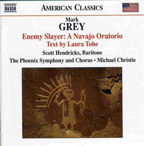 the album cover for Michael Christie - Enemy Slayer: A Navajo Oratorio