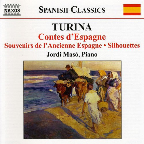 the album cover for Jordi Maso - Piano Music 5 (Contes D'espagne)