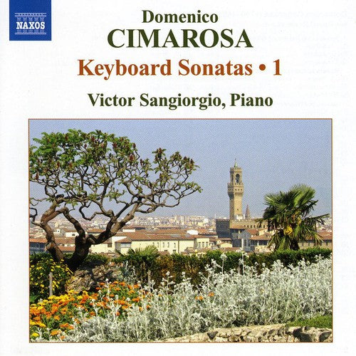 the album cover for Victor Sangiorgio - Keyboard Sonatas 1