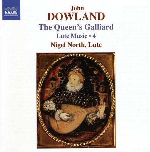 the album cover for N. Vallet - Lute Music 4 (Queen's Galliard)