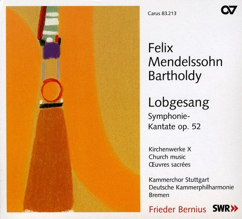 the album cover for Mendelssohn / Bernius - Symphonie 52