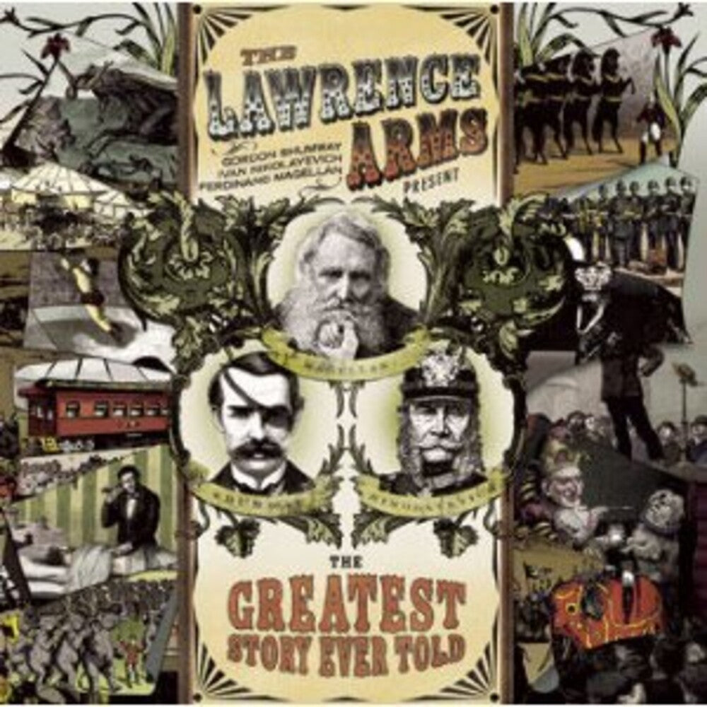 the album cover for The Lawrence Arms - Greatest Story Ever Told