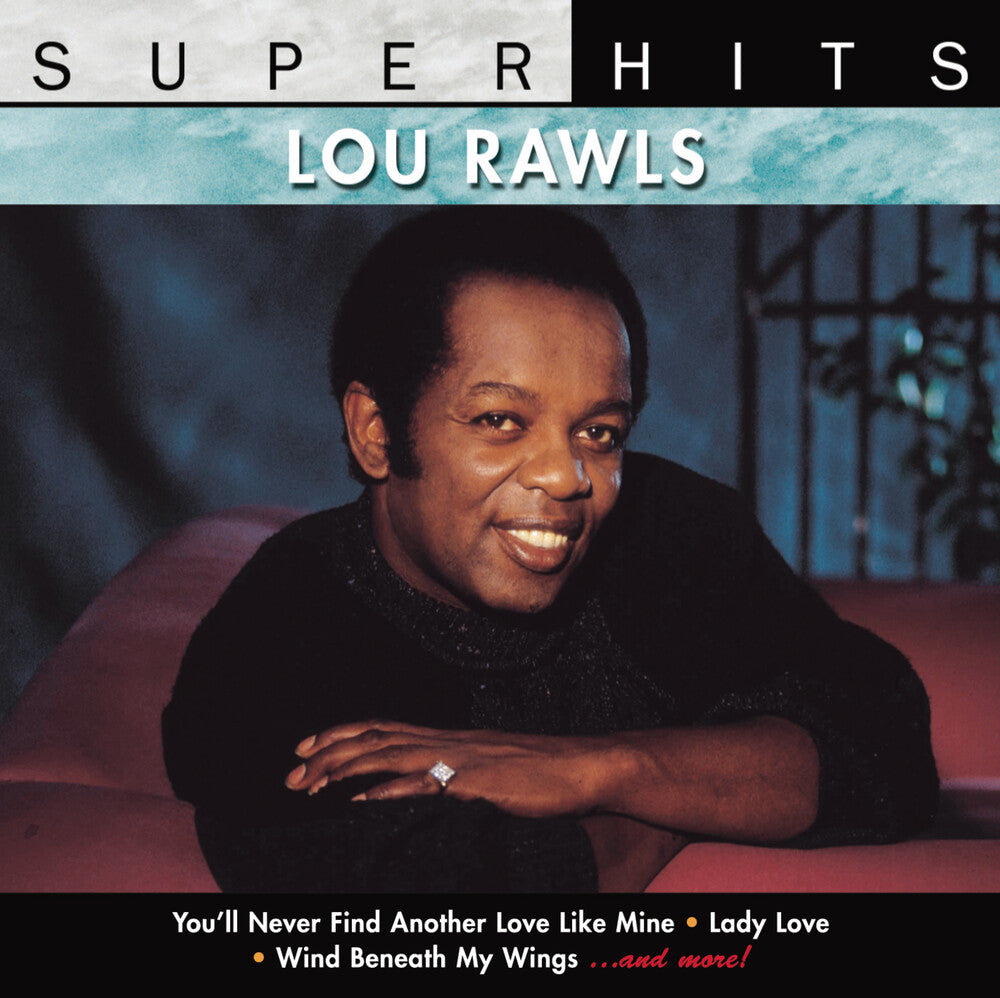 the album cover for Lou Rawls - Super Hits
