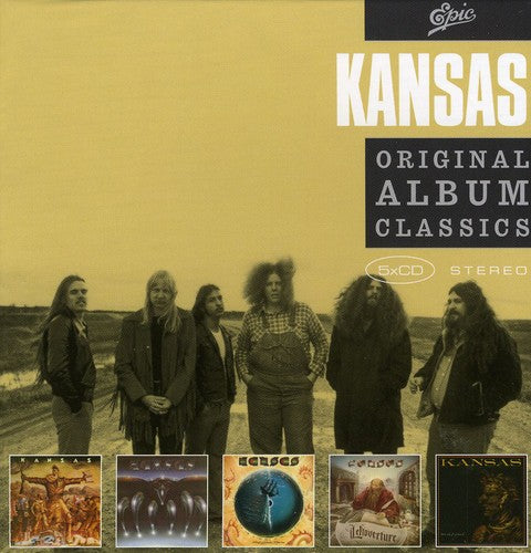 the album cover for Kansas - Original Album Classics [Import Box Set]