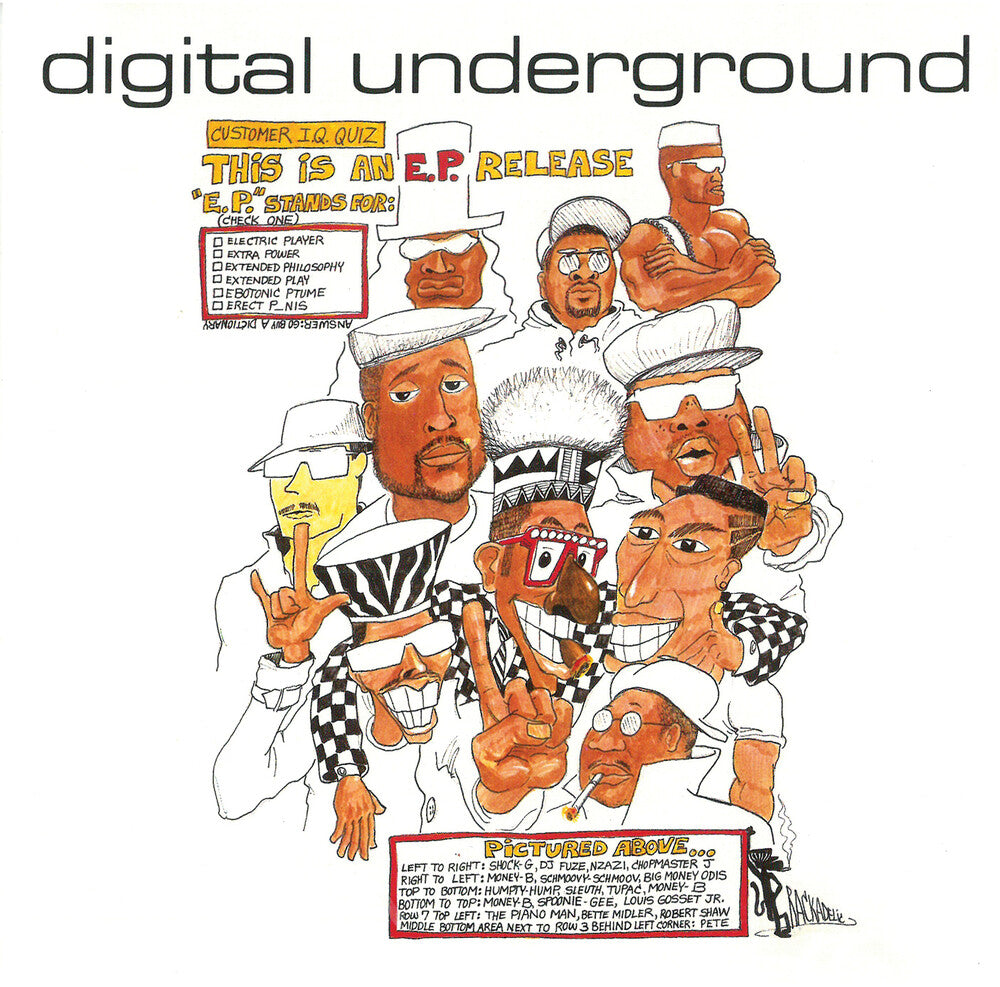 the album cover for Digital Underground - This Is An EP Release