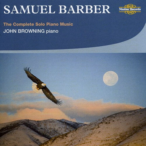 the album cover for S Barber - Complete Solo Piano Music