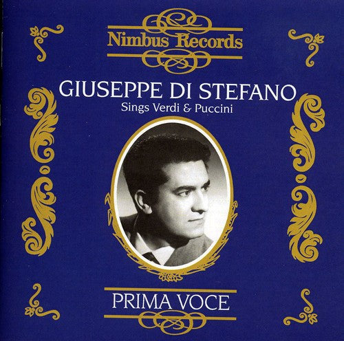 the album cover for GUISEPPE DI STEFANO - Sigs Verdi & Puccini