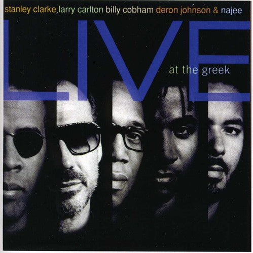 the album cover for Stanley Clarke - Live at the Greek