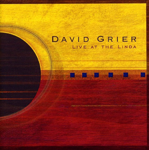 the album cover for David Grier - Live at the Linda