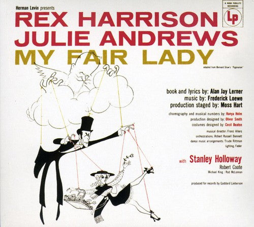 the album cover for Broadway Cast - My Fair Lady