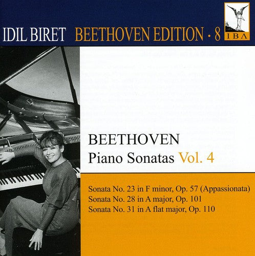 the album cover for Idil Biret - Idil Biret Beethoven Edition 8: Piano Sonatas